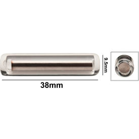 Pyrex Magnetic Stirring Bar, Glass Encapsulated, 38 x 9.5mm