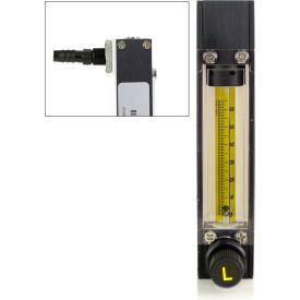 Riteflow Aluminum Mounted Flowmeter, 65mm Scale, Size 2