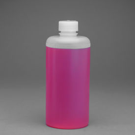 Precisionware Narrow-Mouth 500ml (16oz) Autoclavable Polypropylene Bottles, PP Cap, 12Pk