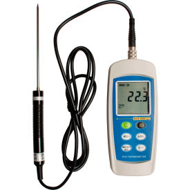 Electronic Thermometer, -100 to 300C (-148 to 572F), PT100 Probe