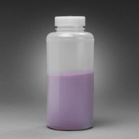 Wide-Mouth 1000ml (32oz) Autoclavable Polypropylene Bottles, PP Cap, 6Pk