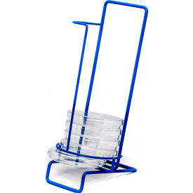 Poxygrid 100mm Petri Dish Dispensing Rack, 5 3/4 x 4 1/4 x 11", 11 Places