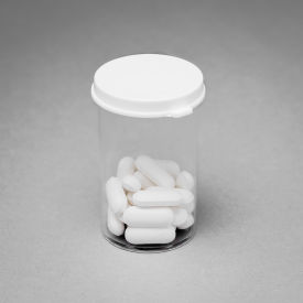Snap Cap Styrene Vials, 15 dram (55ml), PE Cap 144PK