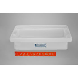 General Purpose Polyethylene Tray without Faucet, 12 x 16 x 3"
