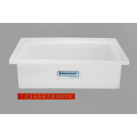General Purpose Polyethylene Tray without Faucet, 17 1/2 x 23 1/2 x 6"
