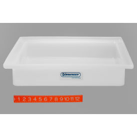 General Purpose Polyethylene Tray without Faucet, 18 x 22 x 4"