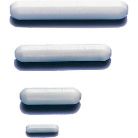 Spinbar Teflon Disposable Polygon Magnetic Stirring Bars, 25.4 x 8mm, White 100Pk
