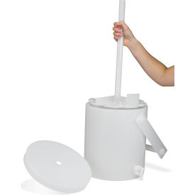 Plastic Churn Sample Splitter, 14 Liter, 10 1/2" D x 12" H
