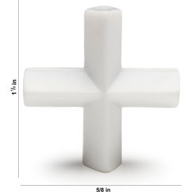 Spinplus Teflon Magnetic Stirring Bar, 38.1 x 15.8mm, White