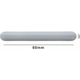 Spinbar Teflon Polygon Magnetic Stirring Bar, 60 x 7mm, White, without Pivot Ring
