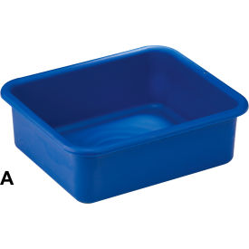 Multipurpose Polypropylene Tray with handles, 12 3/4 x 10 1/2 x 4 1/4"
