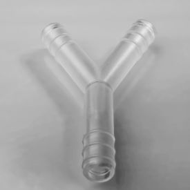 SP Bel-Art Wye (Y) Tubing Connectors for Tubing, Polypropylene 12Pk