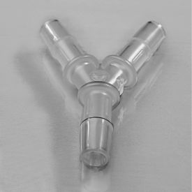 SP Bel-Art Wye (Y) Tubing Connectors for " Tubing, Polypropylene 12Pk