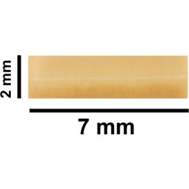 Spinbar Teflon Micro (Flea) Magnetic Stirring Bar, 7 x 2mm, Yellow