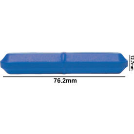 Spinbar Teflon Octagon Magnetic Stirring Bar, 76.2 x 12.7mm, Blue
