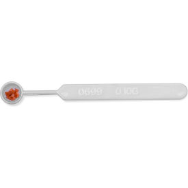 Mini Sampling Spoon, 0.10ml (0.0034oz), Plastic 25Pk