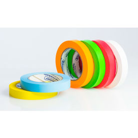 Write-On Label Tape Rainbow Multi-Pack, 40yd Length, 0.75" Width, 3" Core 6Pk