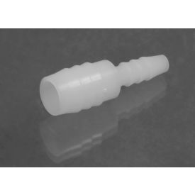 Stepped Tubing Connectors for 1/4" to 1/2" Tubing, Polypropylene 12Pk