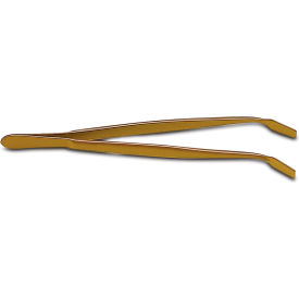 Teflon FEP Bent Cover Glass Forceps, 4" 2PK
