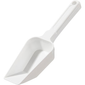 Sterileware Flat Bottom Sampling Scoop, White, 25ml (0.8oz), Individually Wrapped 100Pk