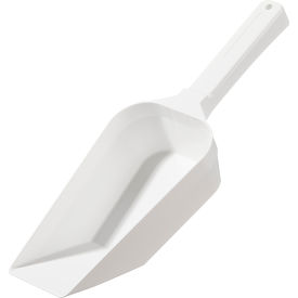 Sterileware Flat Bottom Sampling Scoop, White, 500ml (17oz), Individually Wrapped 40Pk
