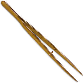 Teflon FEP Steel Forceps, 3" 2PK