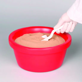 Sterileware Bent Handle Sterile Scoop, 60ml, Plastic, Individually Wrapped 10Pk
