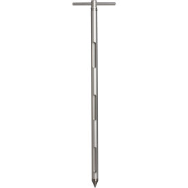 Three Zone Powder Sampler, 22" Length x 3/4" Dia, Aluminum