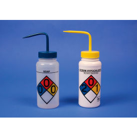 Wide-Mouth, Safety-Labeled 500ml Soap Wash Bottle 4Pk