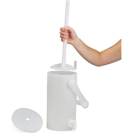 Plastic Churn Sample Splitter, 4 Liter, 6 1/2" D x 12" H