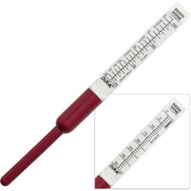 Triple Scale Beer and Wine Hydrometer, Shatterproof