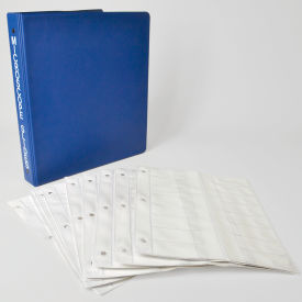 View-Pack Microscope Slide Holder Ring Binder, 10 Pages, 160 Slide Capacity