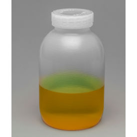 Wide-Mouth 2 L ( 1/2 gal) Polypropylene Mason Jars 3Pk
