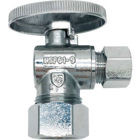 1/4 Turn Angle Stop - 5/8" OD x 3/8" OD