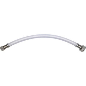 PVC Faucet Supply line - 3/8" OD x 1/2" FIP x 12"