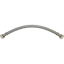 SS Faucet Supply line - 1/2" FIP x 1/2" FIP x 20"