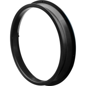 Axial Fan Duct Hose Adapter Kit, 16" Diameter, Injection Mold ABS, Black