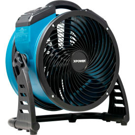 13" Brushless DC Motor Air Circulator Utility Fan with Power Outlets, 1560 CFM, Variable Speed
