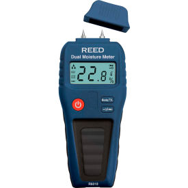 Detect moisture levels in wood, building materials