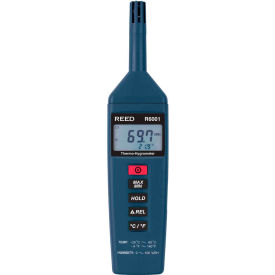 Thermo-Hygrometer, 0/100%Rh, -4/140°F, -20/60°C