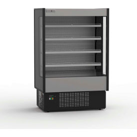 29-1/8"W x 31-1/2"D x 76-7/8"H High Profile Open Display Merchandiser
