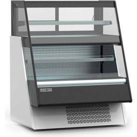 Open Display Merchandiser with Over Under Display Case, 48"W x 37-33/64"D x 59-1/4"H