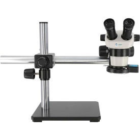Binocular Microscope, Quadrant LED, Boom Stand, 7X-30X