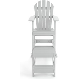 Lifeguard Chair, 46" Seat Height, White