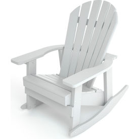 Charleston Adirondack Rocking Chair, White