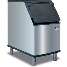 Ice Bin, 22" Wide, Stainless Steel Exterior, Top-Hinged Front Opening Access Door