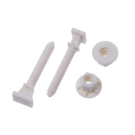 Nylon Toilet Bolts - Bagged, 2-1/2"