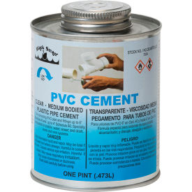Black Swan PVC Cement (Clear) - Medium Bodied, 1 Pt