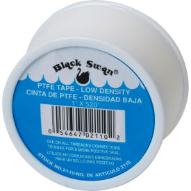 PTFE Tape- Low Density, 1" X 520"