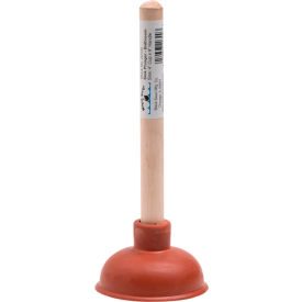 Sink Plunger - Bathroom, 4" Cup X 9" Handle